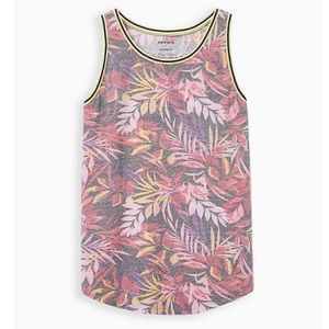 *NWT* TORRID MULTI LEAVES RINGER TANK NWT